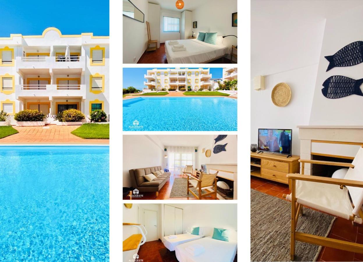 Agua A Vista - Apto Com 2 Quartos E Piscina Ericeira Exterior foto